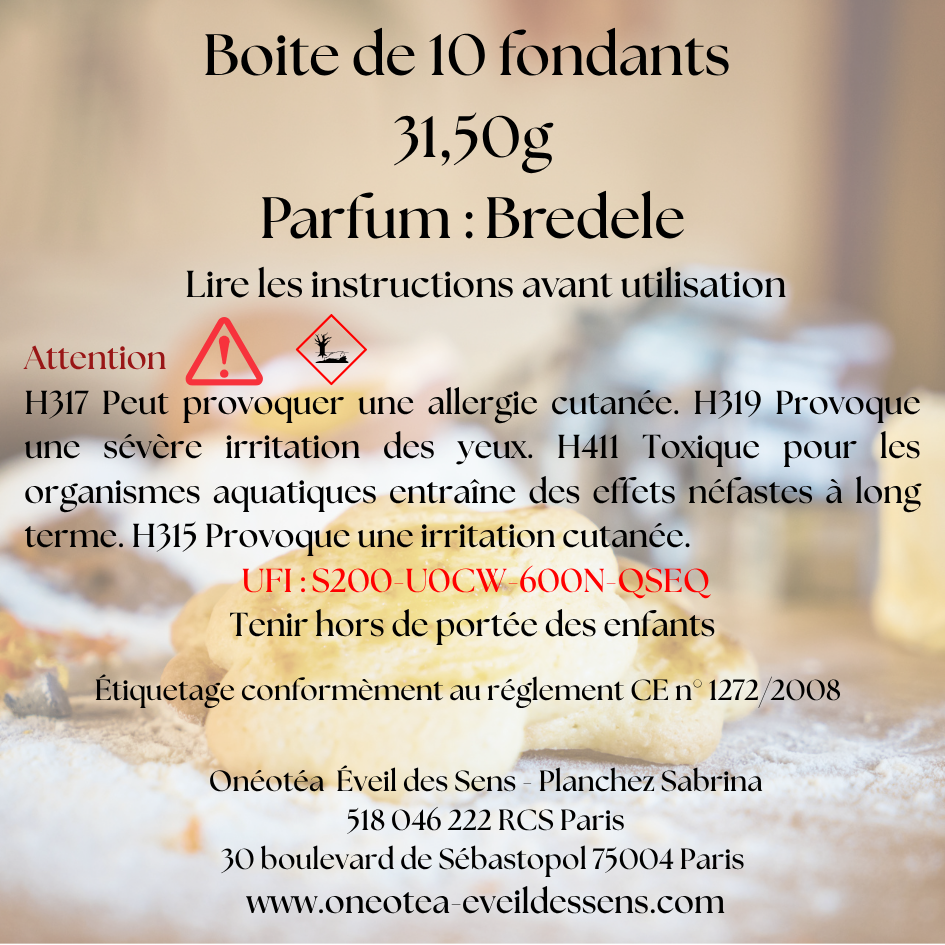 🍪✨ Boîte de Noël – Parfum Bredele ✨🍪