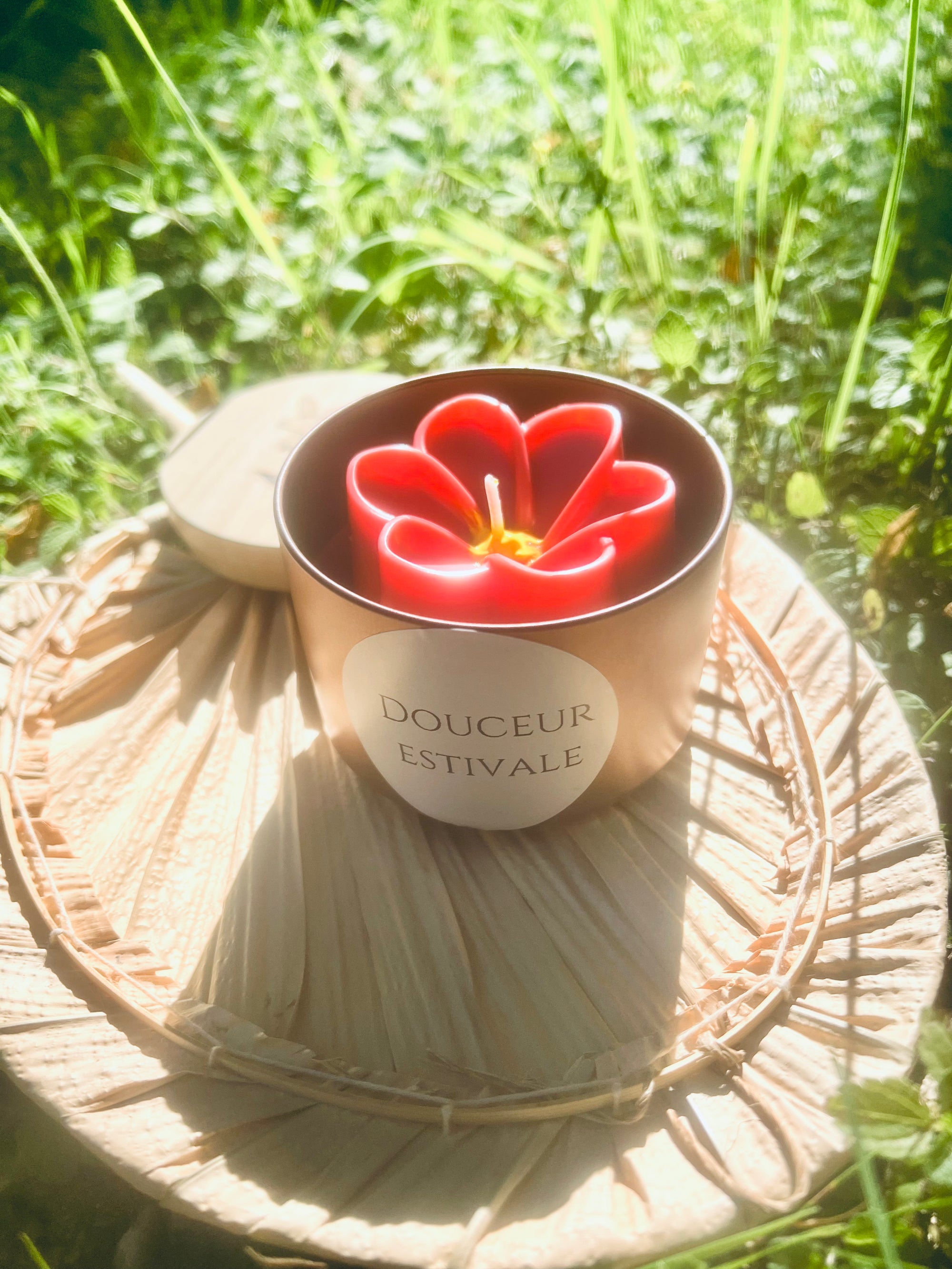 ✨ Bougie parfumée – Douceur Estivale