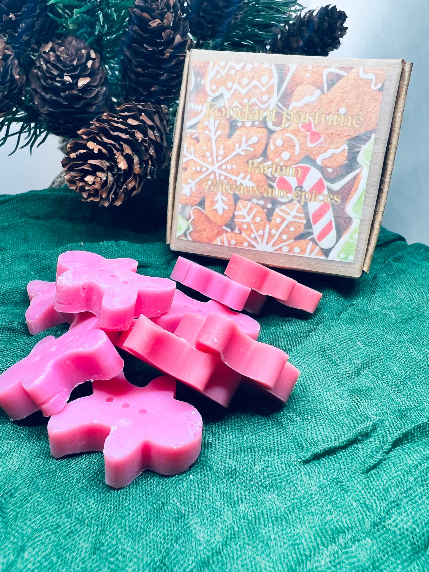 🍯🎄 Boîte de Noël – Parfum Gâteau aux épices 🍯🎄