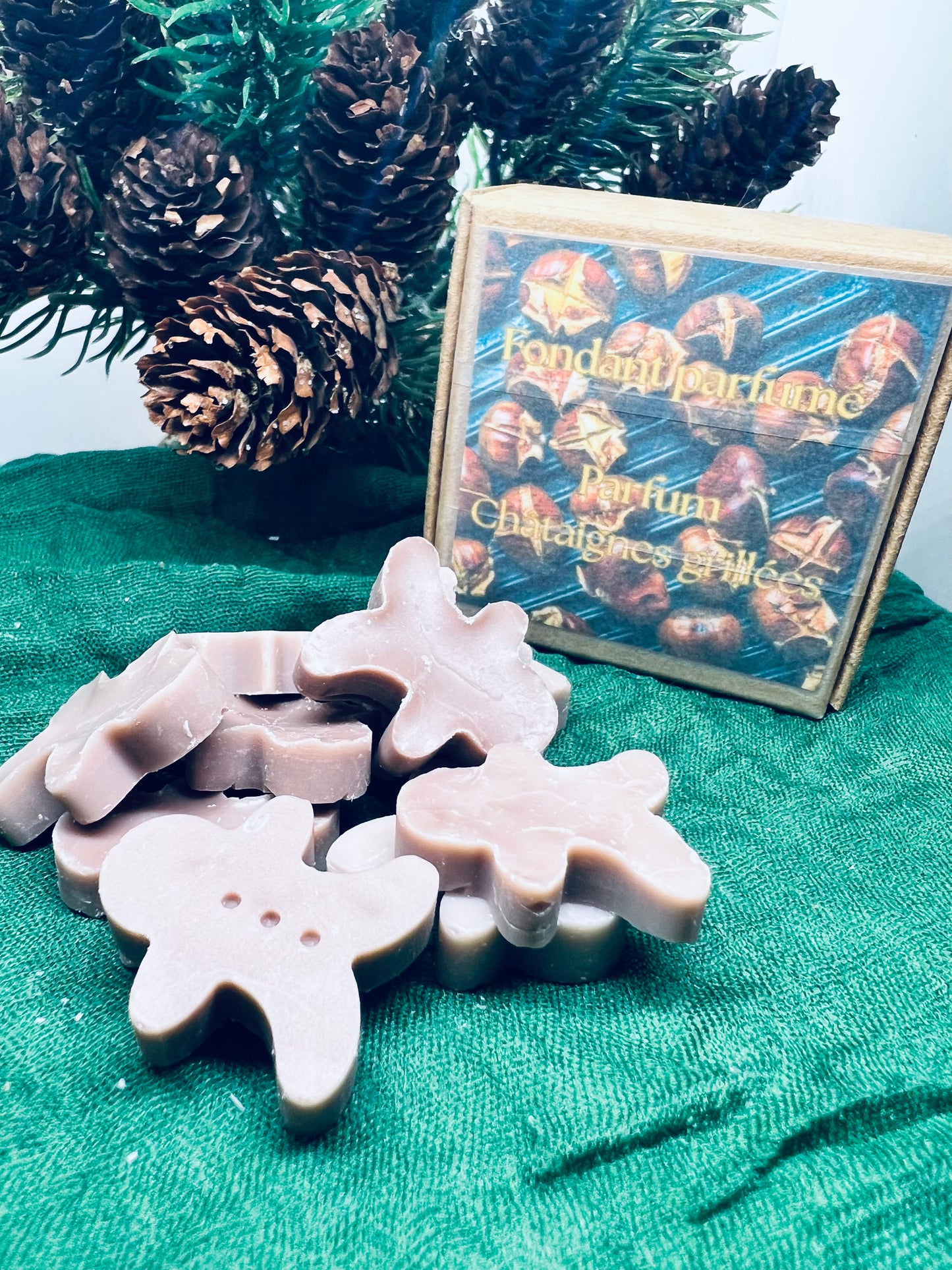 🌰✨ Boîte de Noël – Parfum Châtaigne Grillée ✨🌰