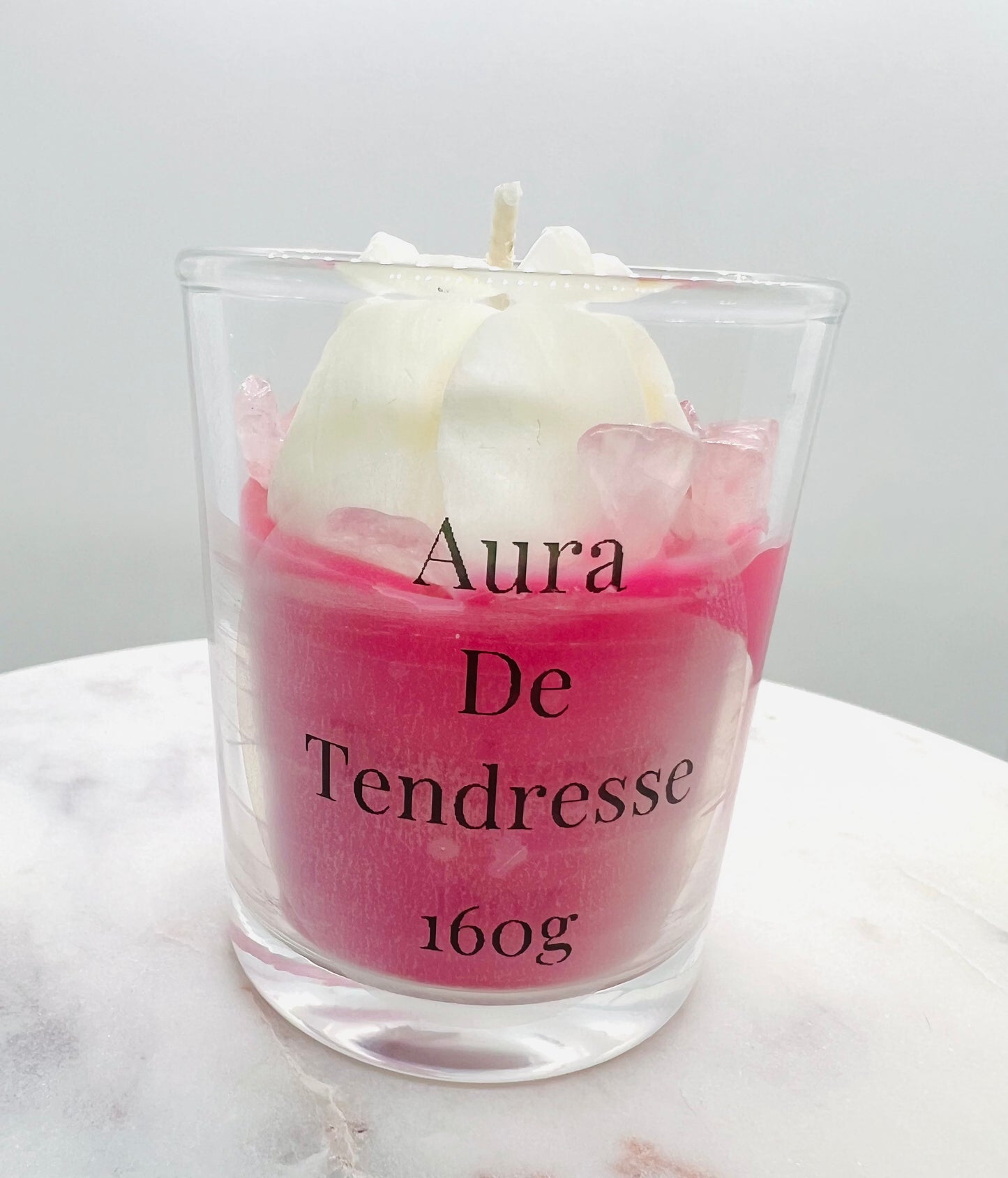 Bougie "Aura de tendresse" - Onéotéa - Éveil des Sens
