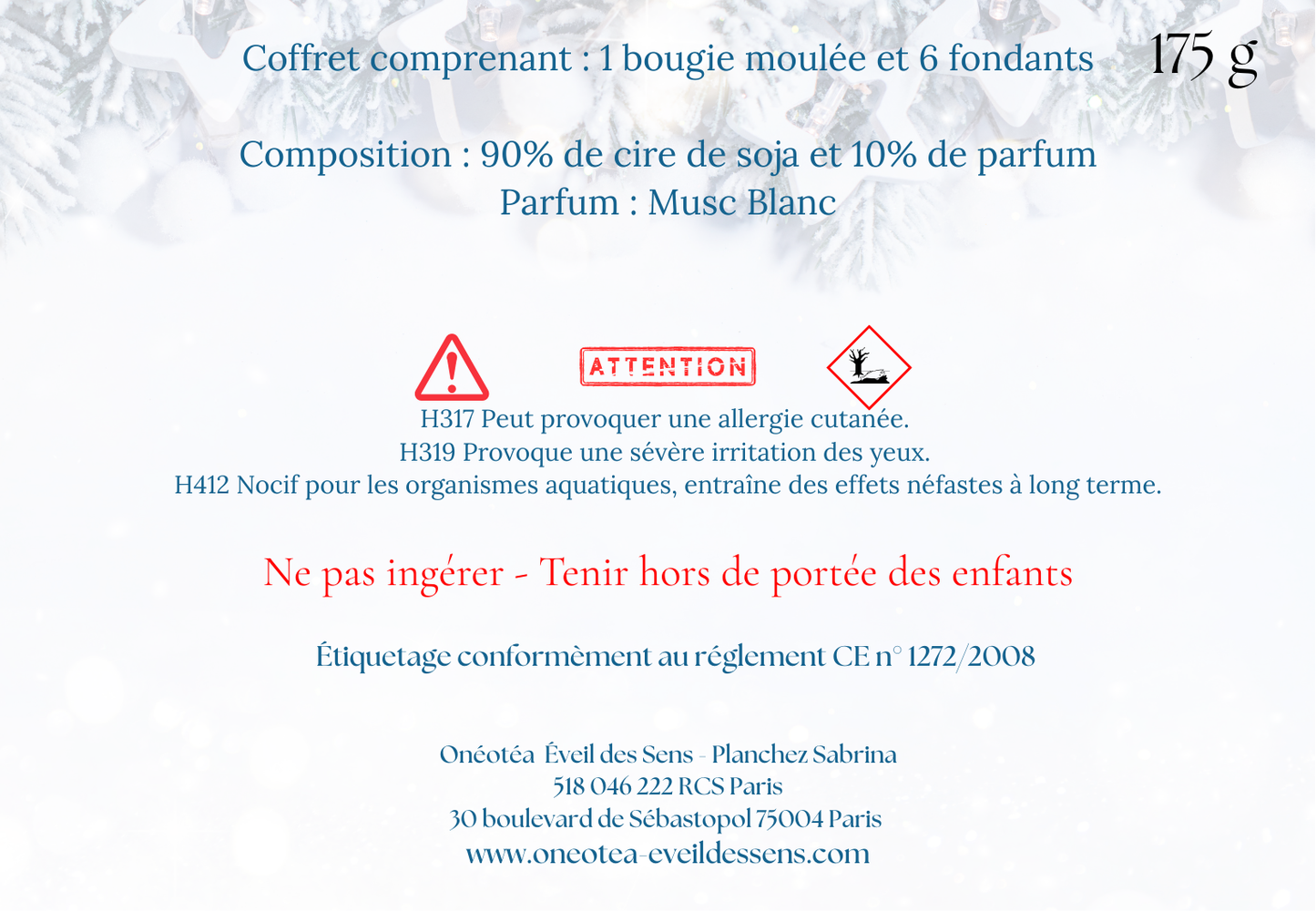 ✨ Coffret de Noël au Musc Blanc ✨