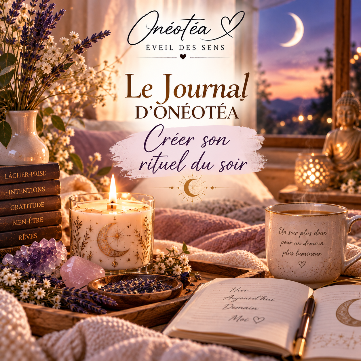 Créer son rituel du soir avec notre article 