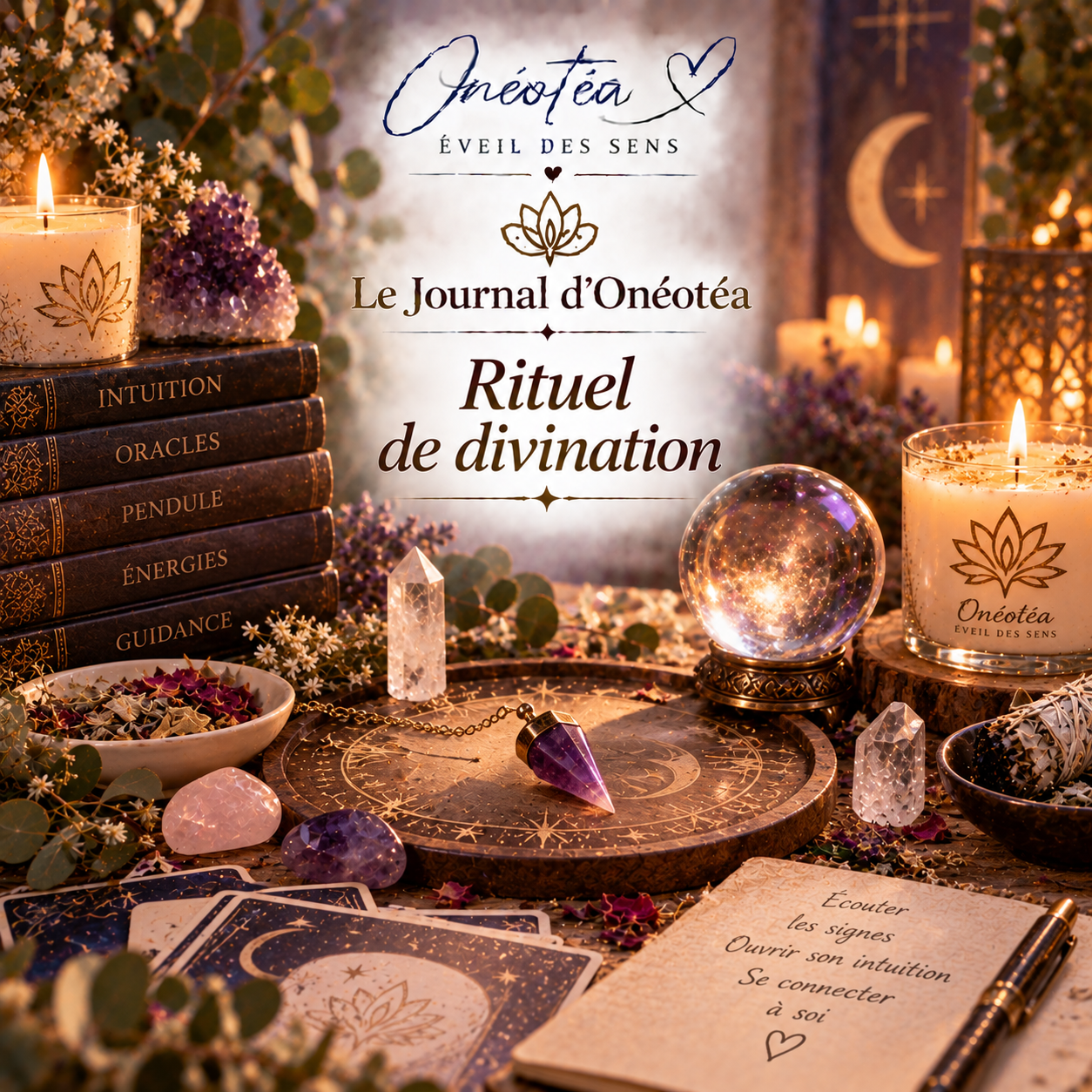 Rituel de Divination: Bougie, Pendule & Intuition | Onéotéa