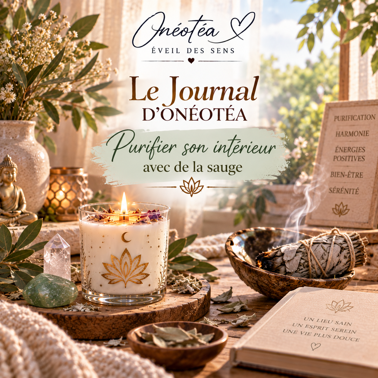 Purifier son intérieur avec de la sauge : Rituel et Conseils | Onéotéa