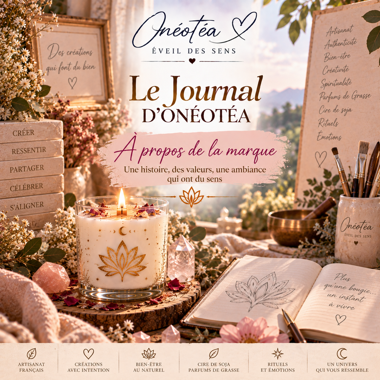 À propos de la marque " Onéotéa Éveil des sens "