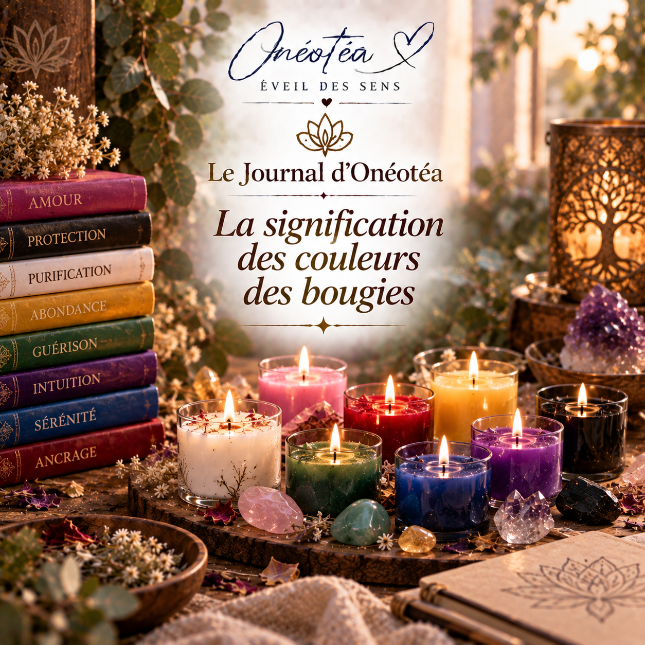 Signification des Couleurs des Bougies: symbolique, intentions et rituels| Onéotéa