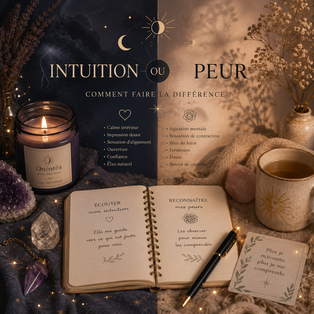 Intuition ou peur: Comment faire la différence? | Onéotéa