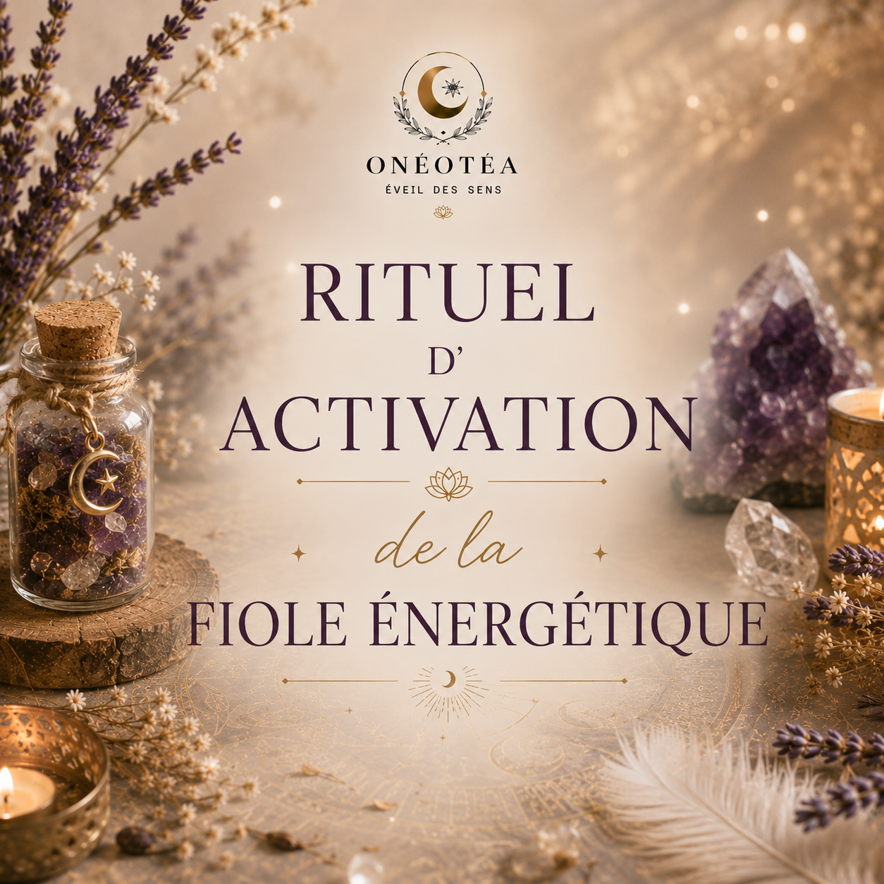 Rituel d’activation d’une fiole énergétique | Onéotéa