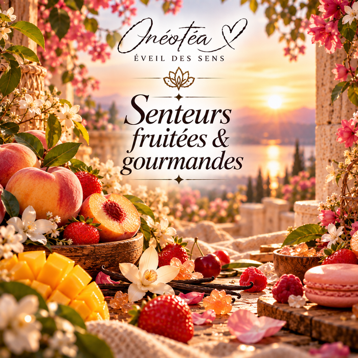 🍑 Senteurs fruitées & gourmandes
