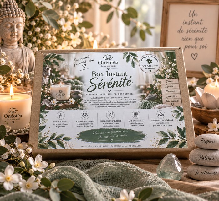 Box Instant Sérénité – Une parenthèse parfumée pour ralentir | Onéotéa