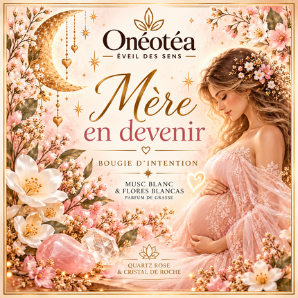 Mère en devenir | Bougie d'intention Grossesse | Onéotéa
