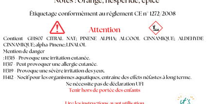 🌿 Fondants parfumés Ambiance Relaxante  - Notes Orangées, hespéridées, épicées