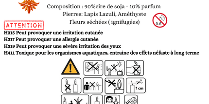 Bougie Résilience : Éveillez Votre Transformation Spirituelle - Onéotéa - Éveil des Sens