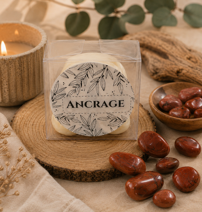 Lot de 2 Fondants Ancrage | Jaspe Rouge | Onéotéa