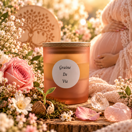 La Graine de Vie | Bougie d’intention | Annonce Grossesse | Onéotéa