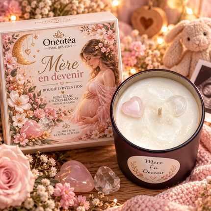 Mère en devenir | Bougie d'intention Grossesse | Onéotéa