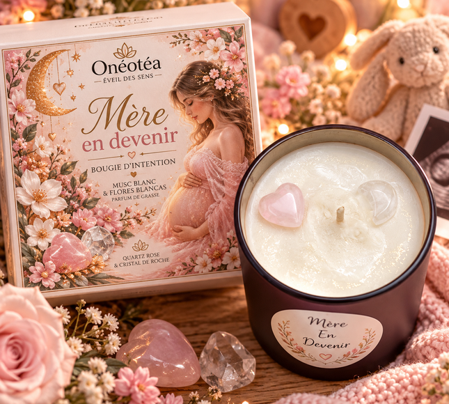 Mère en devenir | Bougie d'intention Grossesse | Onéotéa