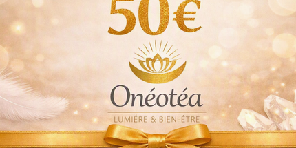 💫 Carte Cadeau Onéotéa – Lumière & Bien‑Être