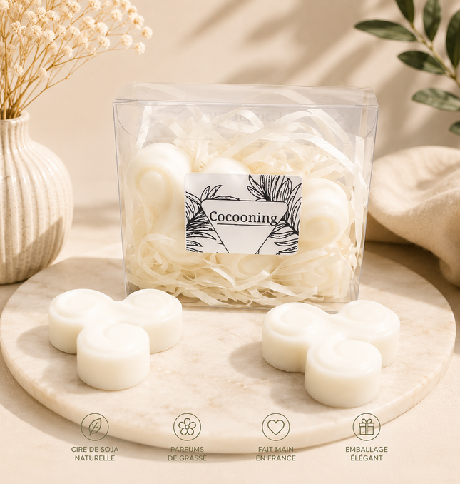 Cocooning 🌿 Lot de 2 Fondants Parfumés