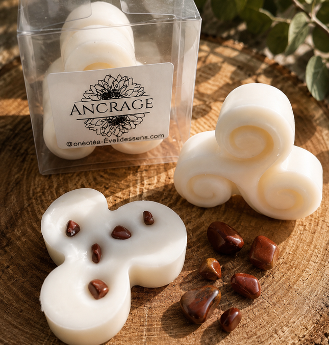 Ancrage - Bois de Gaiac🌿 Lot de 2 Fondants Parfumés
