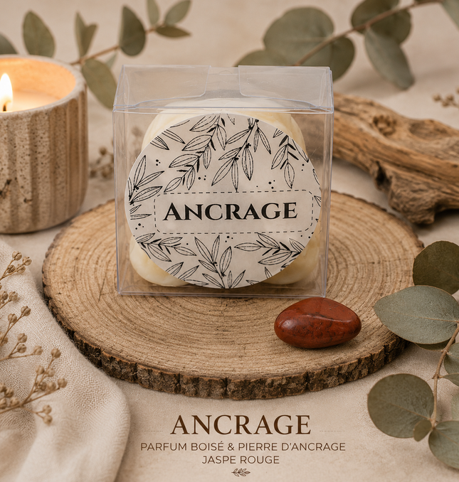 Ancrage - Bois de Gaiac🌿 Lot de 2 Fondants Parfumés