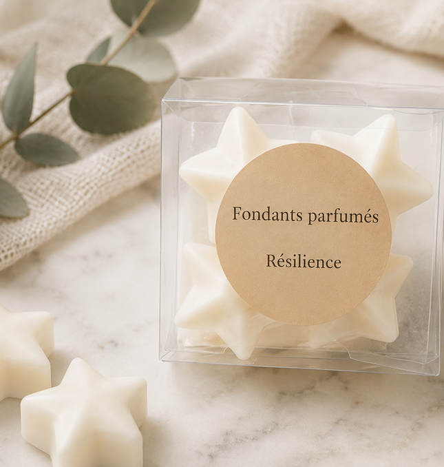 Résilience - Musqués Boisés 🌿 Lot de 4 Fondants Parfumés