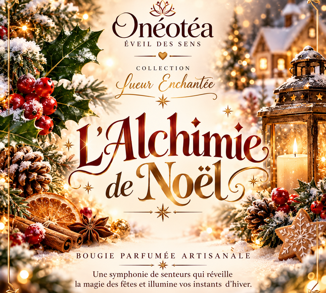 Bougie l'alchimie de Noel 