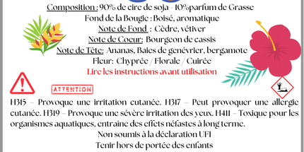 Bougies et fondants parfumés artisanaux, fabrication française naturelle.