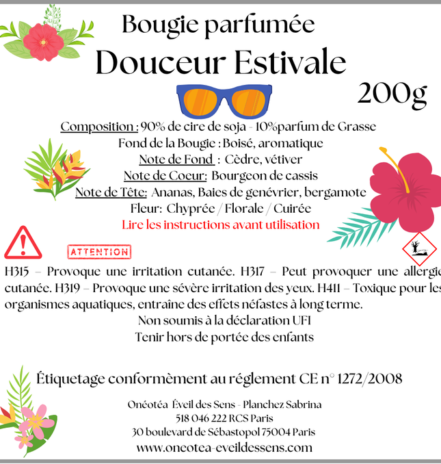 Bougies et fondants parfumés artisanaux, fabrication française naturelle.