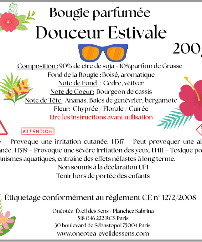 Bougies et fondants parfumés artisanaux, fabrication française naturelle.