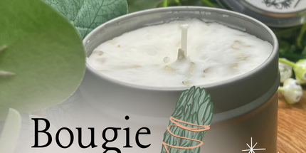 Bougie parfumée à la Sauge Blanche - Purification