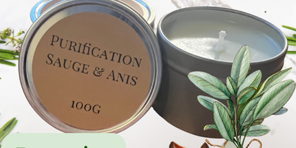 🕯️ Bougie Sauge & Anis – Purification & Clarté Intérieure