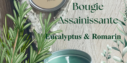 Bougies et fondants parfumés artisanaux, fabrication française naturelle.