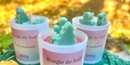 ✨ Édition de Noël - Bougie parfumée Forêt Enchantée ✨