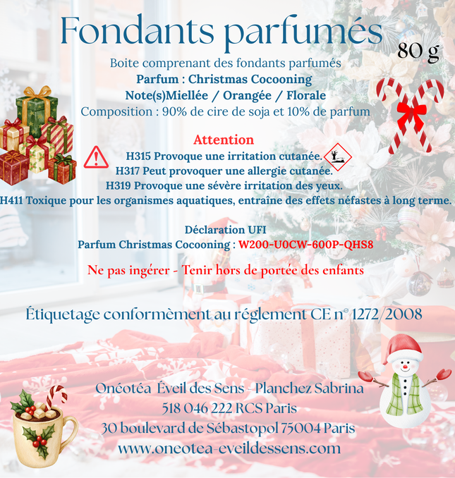 Bougies et fondants parfumés artisanaux, fabrication française naturelle.