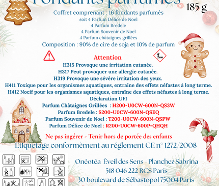 Bougies et fondants parfumés artisanaux, fabrication française naturelle.