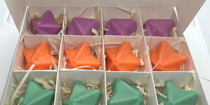 🎄 Coffret de Noël – 16 Fondants Parfumés – Ambiance douce et gourmande