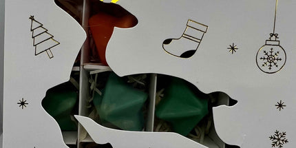 🎄 Coffret de Noël – 16 Fondants Parfumés – Ambiance douce et gourmande