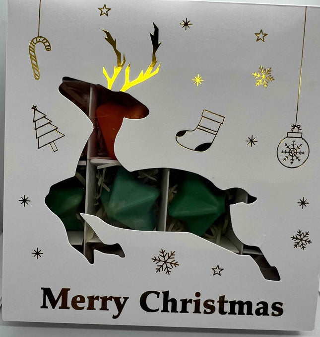 🎄 Coffret de Noël – 16 Fondants Parfumés – Ambiance douce et gourmande