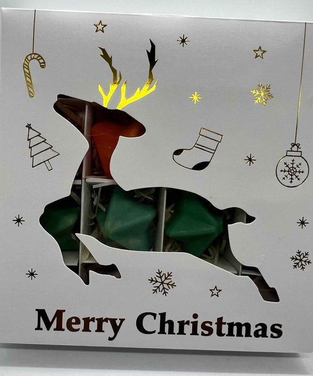 🎄 Coffret de Noël – 16 Fondants Parfumés – Ambiance douce et gourmande