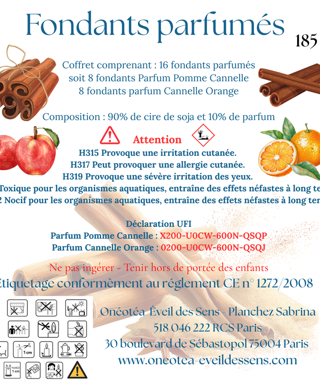 Bougies et fondants parfumés artisanaux, fabrication française naturelle.