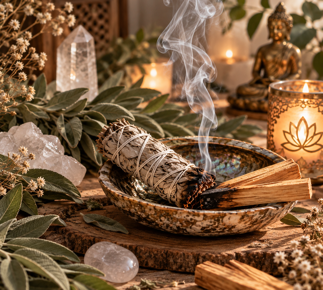 Bougie Sauge Palo Santo | Purification | Onéotéa