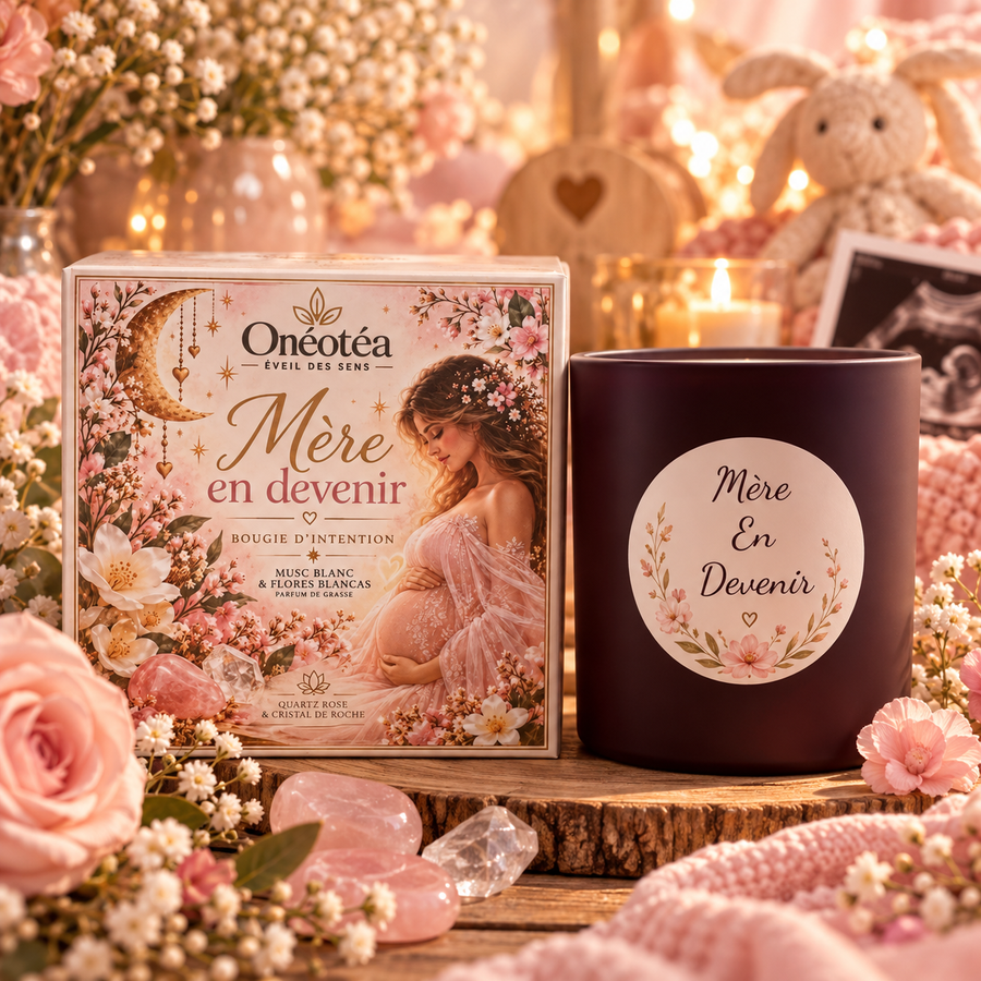 Mère en devenir | Bougie d'intention Grossesse | Onéotéa
