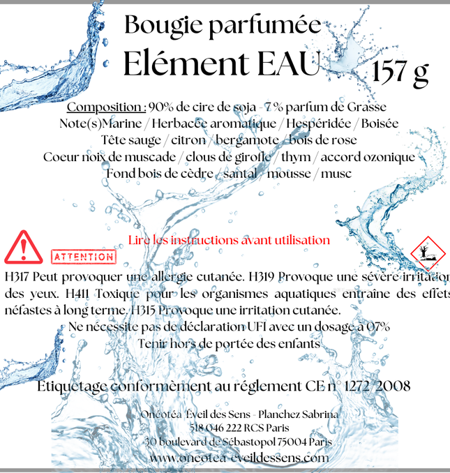 Bougies et fondants parfumés artisanaux, fabrication française naturelle.