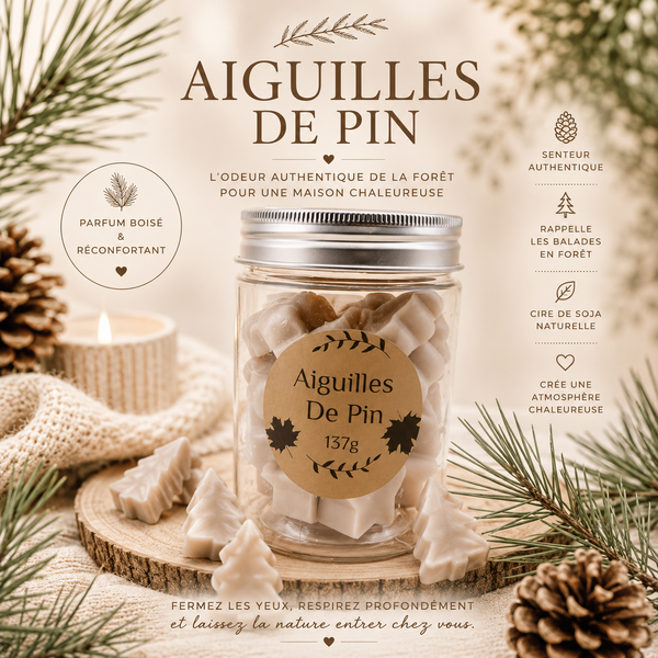 Aiguilles de Pin 🌿 Fondants parfumés