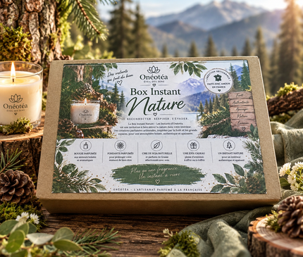 Box Instant Nature – Une escapade parfumée aux notes boisées | Onéotéa