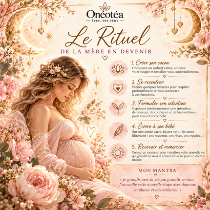 Mère en devenir | Bougie d'intention Grossesse | Onéotéa
