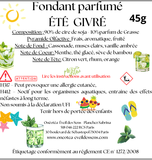 Bougies et fondants parfumés artisanaux, fabrication française naturelle.