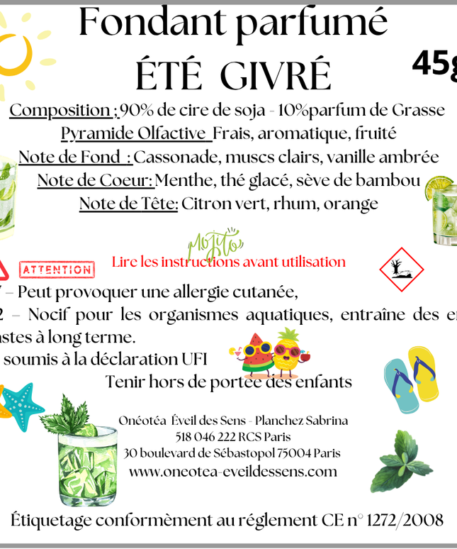 Bougies et fondants parfumés artisanaux, fabrication française naturelle.